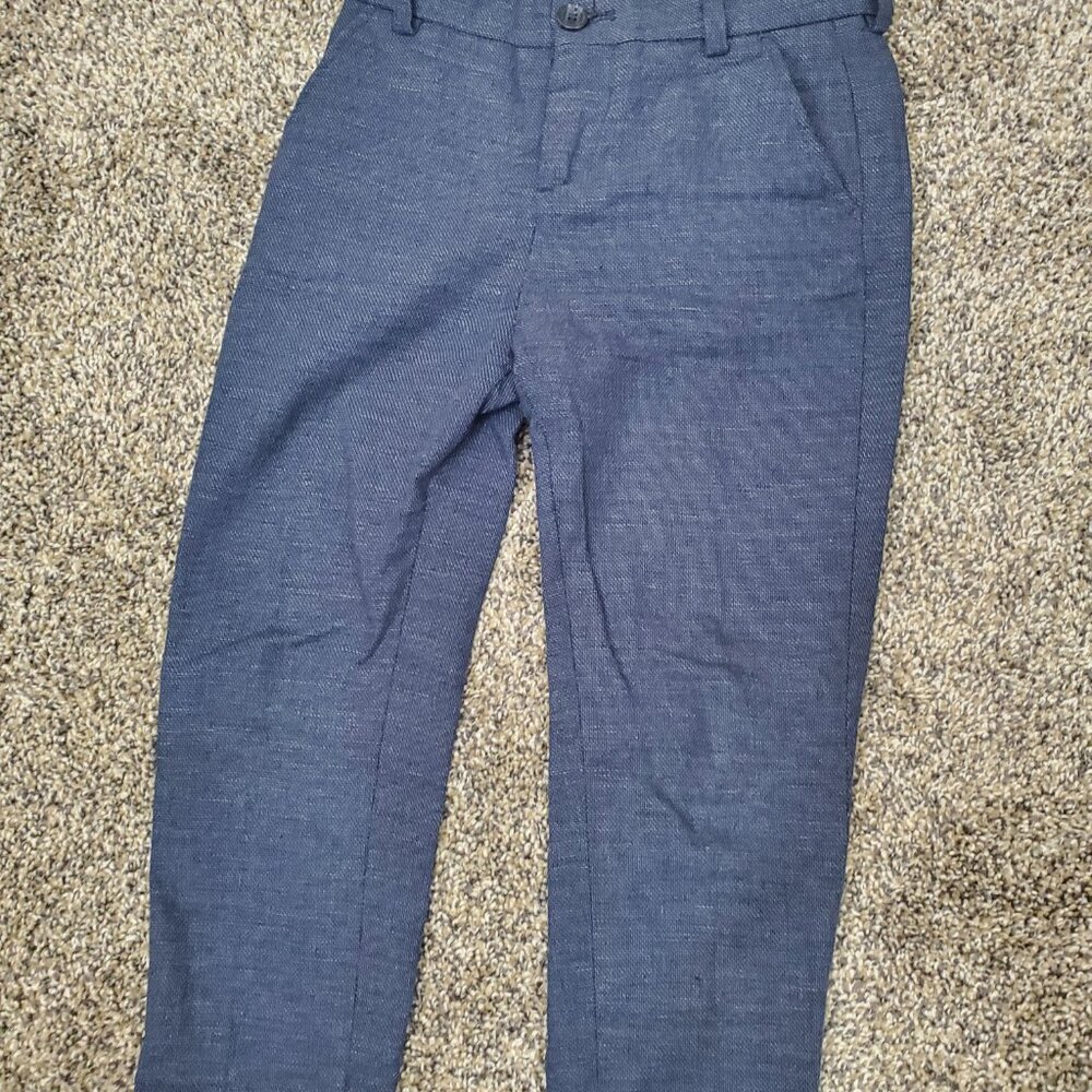 Boys Coat Pant Set Size 5T Like New - Picture 3 of 12